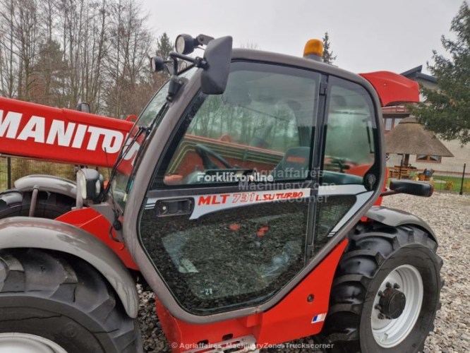 Телескопічний навантажувач Manitou MT 731 LSU Turbo